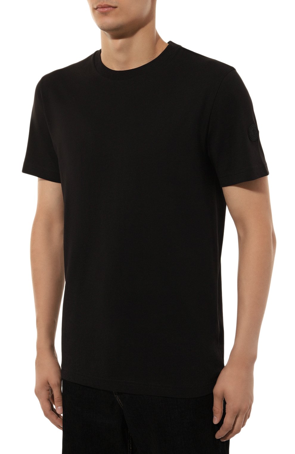 Хлопковая футболка MONCLER, арт. 8C000-02-89A17, фото 3