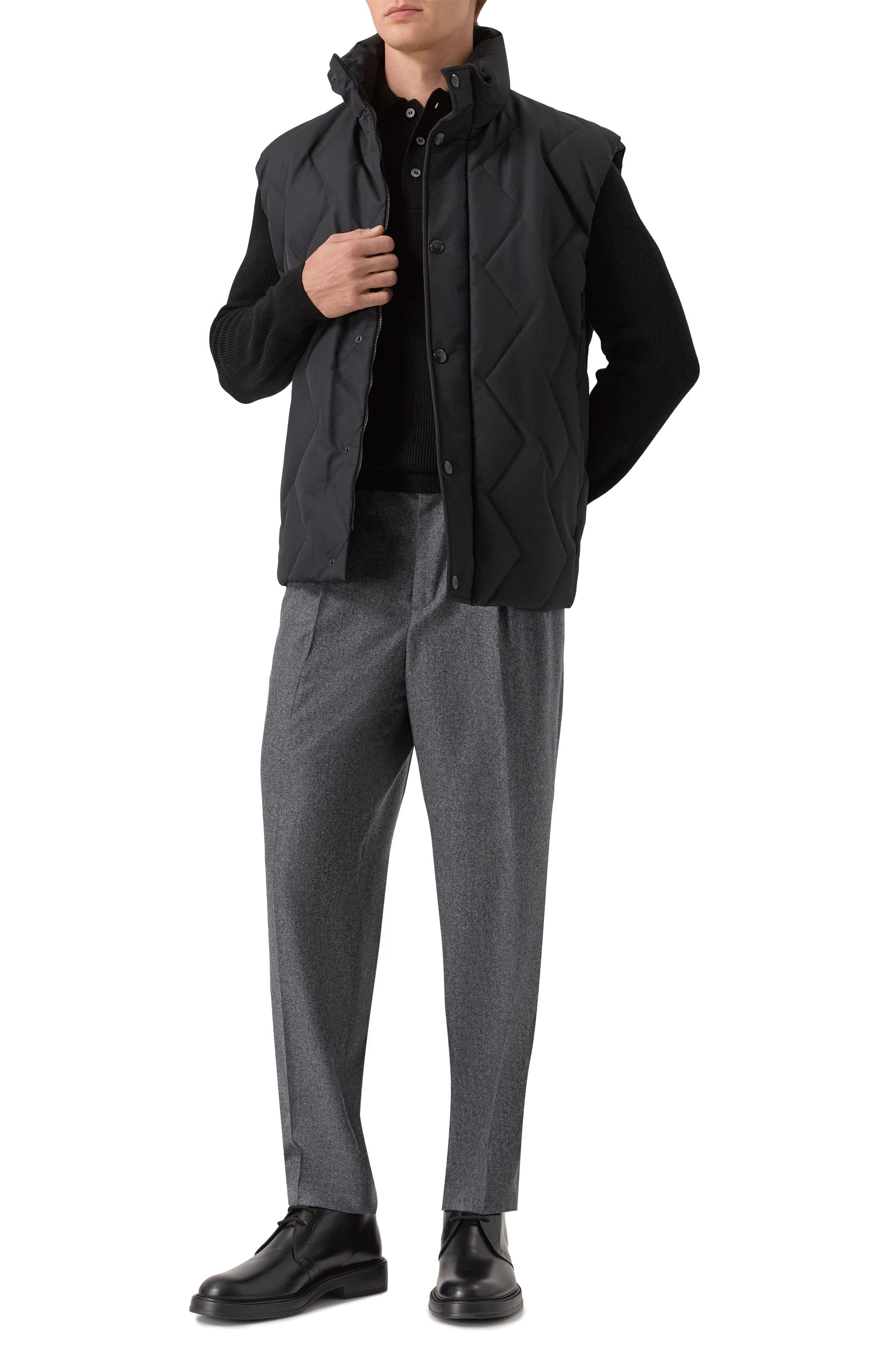 Пуховый жилет GIORGIO ARMANI, арт. GM002011/TE16768, фото 2