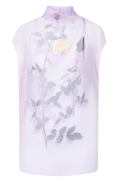 Женский шелковый топ DRIES VAN NOTEN, арт. 192-10739-8136