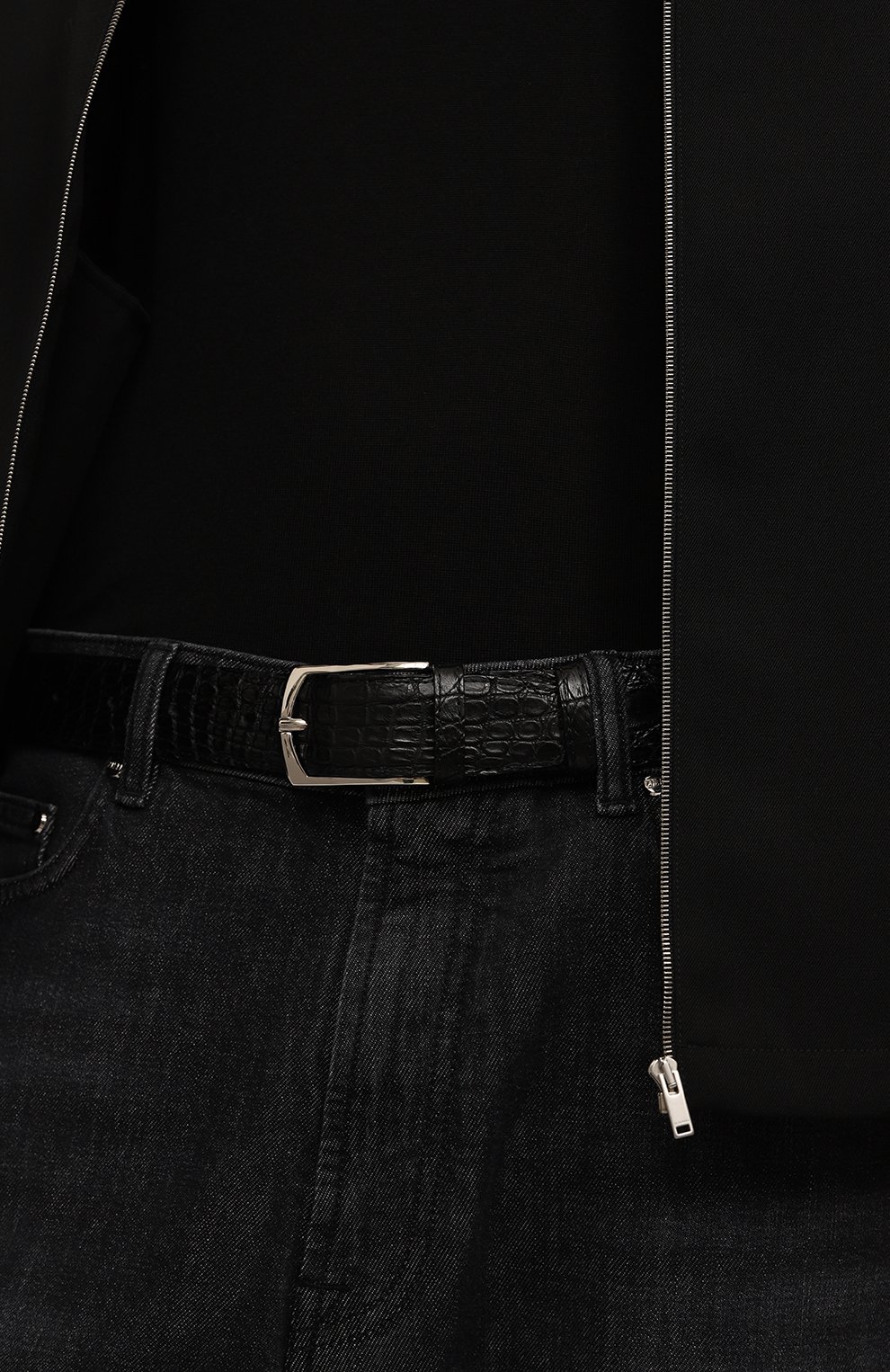 Ремень из кожи каймана ARTIOLI, арт. GUIM3377/35/CR0C0DILE, фото 2