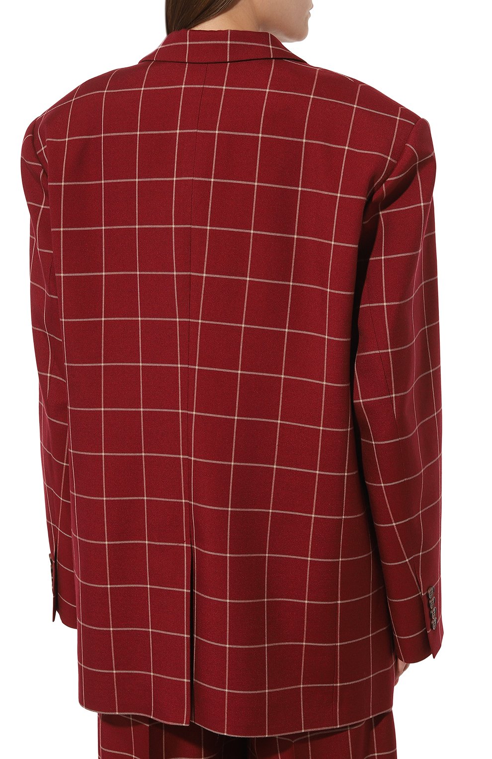 Жакет из шелка и шерсти LESYANEBO, арт. SS24/H-739/CR, фото 4