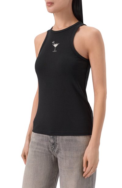 Хлопковая майка HUGO BLUE, арт. 50560792, фото 3