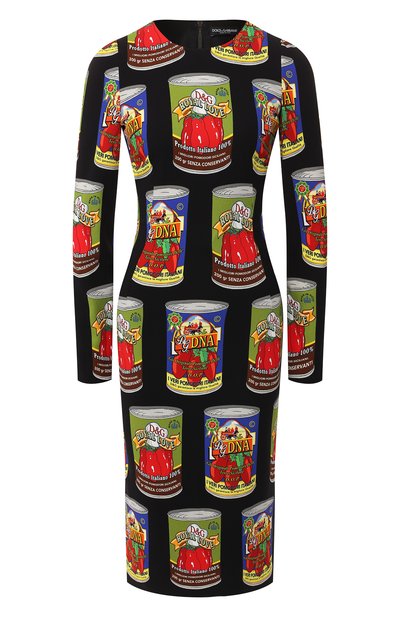 Женское платье с принтом DOLCE & GABBANA, арт. F6E2LT/FSRLH