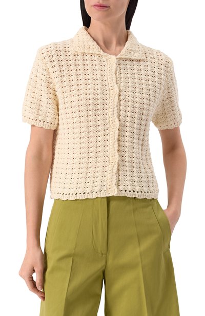 Хлопковый кардиган DUNST, арт. UDSW5B123IV, фото 3