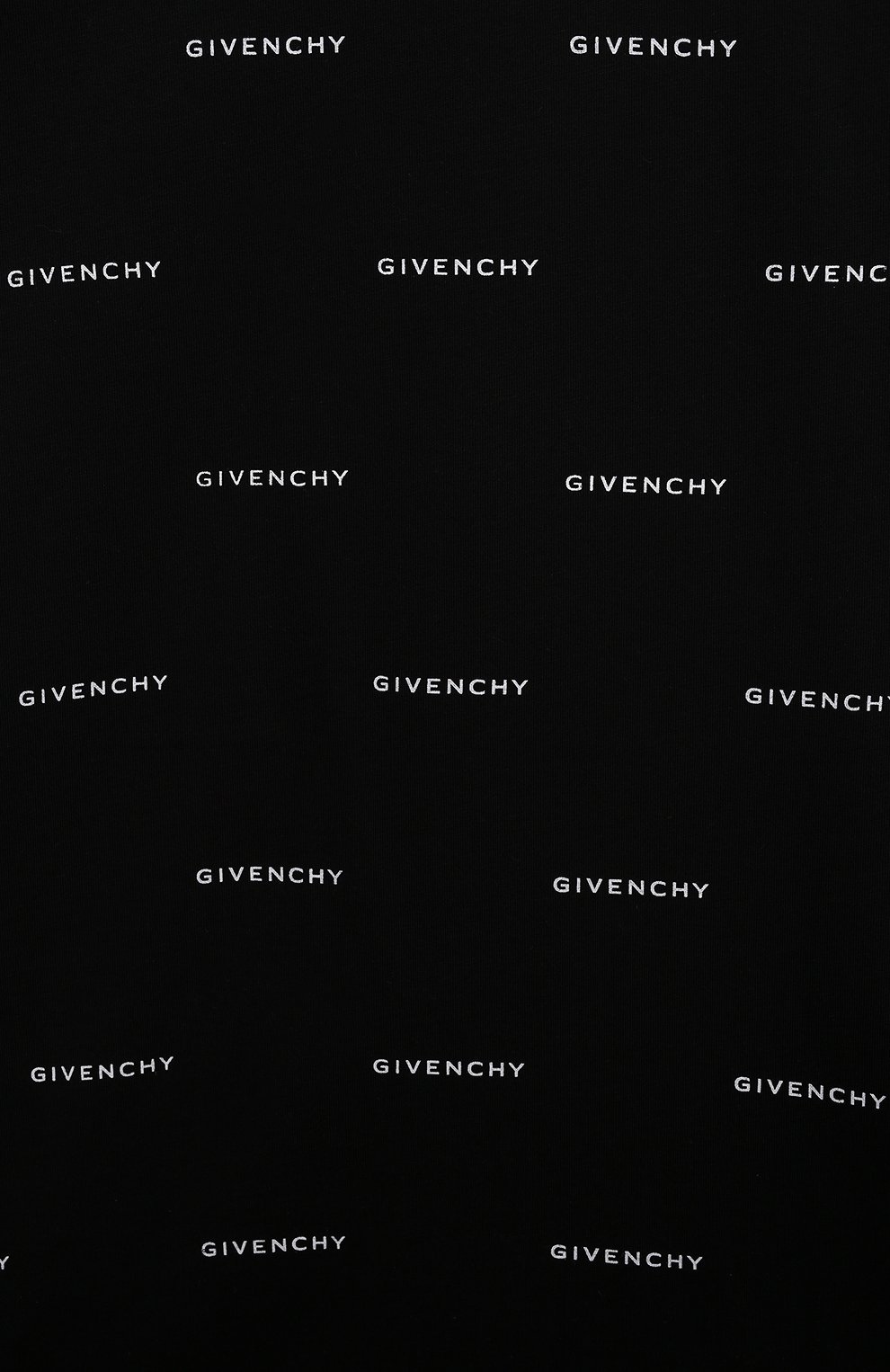 Хлопковая футболка GIVENCHY черного цвета по цене 17550 руб., арт. H30168/6A-12A, фото 3 Хлопковая футболка GIVENCHY, арт. H30168/6A-12A, фото 3