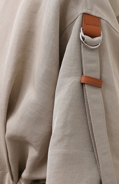 Льняное платье LOEWE, арт. S359335XFU, фото 5