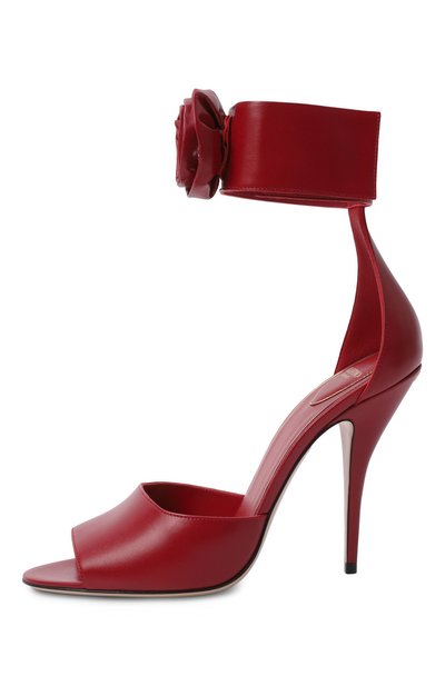 Кожаные босоножки drip rose 105 VALENTINO, арт. 8W2S0MY5/RDW, фото 4