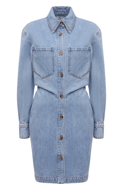 Женское джинсовое платье NANUSHKA, арт. DAISY_LIGHT WASH_RIGID DENIM