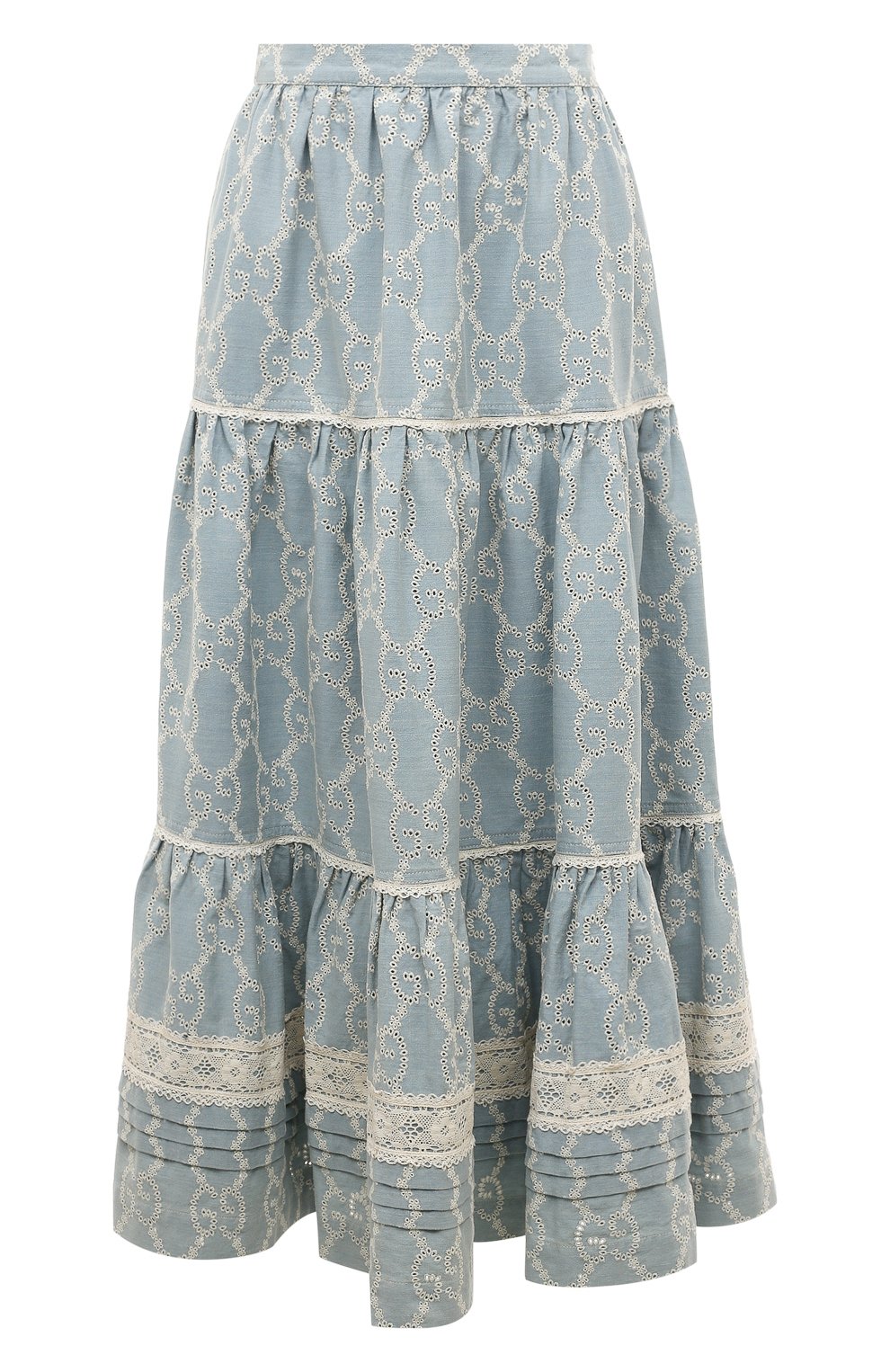 Хлопковая юбка GUCCI, арт. 573411 XDASS, фото 1