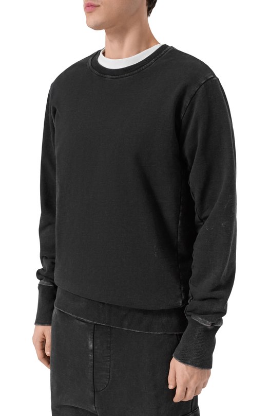Хлопковый свитшот Never Enough MSW012 Серый  MSW012 Фото 3