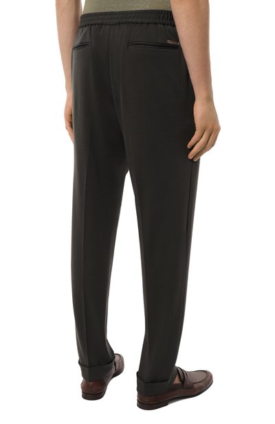 Шерстяные брюки STEFANO RICCI, арт. M1T4200280/W0001D, фото 4