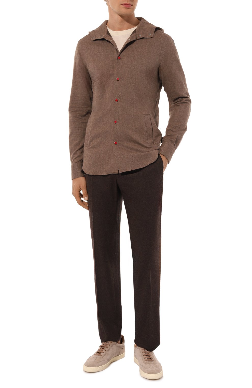 Шерстяные брюки KITON, арт. UPN01K0123E07, фото 2