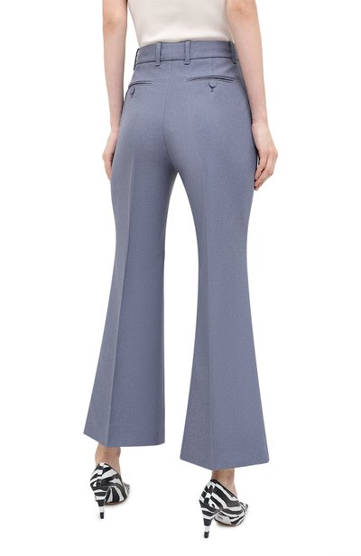 Брюки GUCCI синего цвета по цене 93600 руб., арт. 627868/Z798C, фото 4 Брюки GUCCI, арт. 627868/Z798C, фото 4