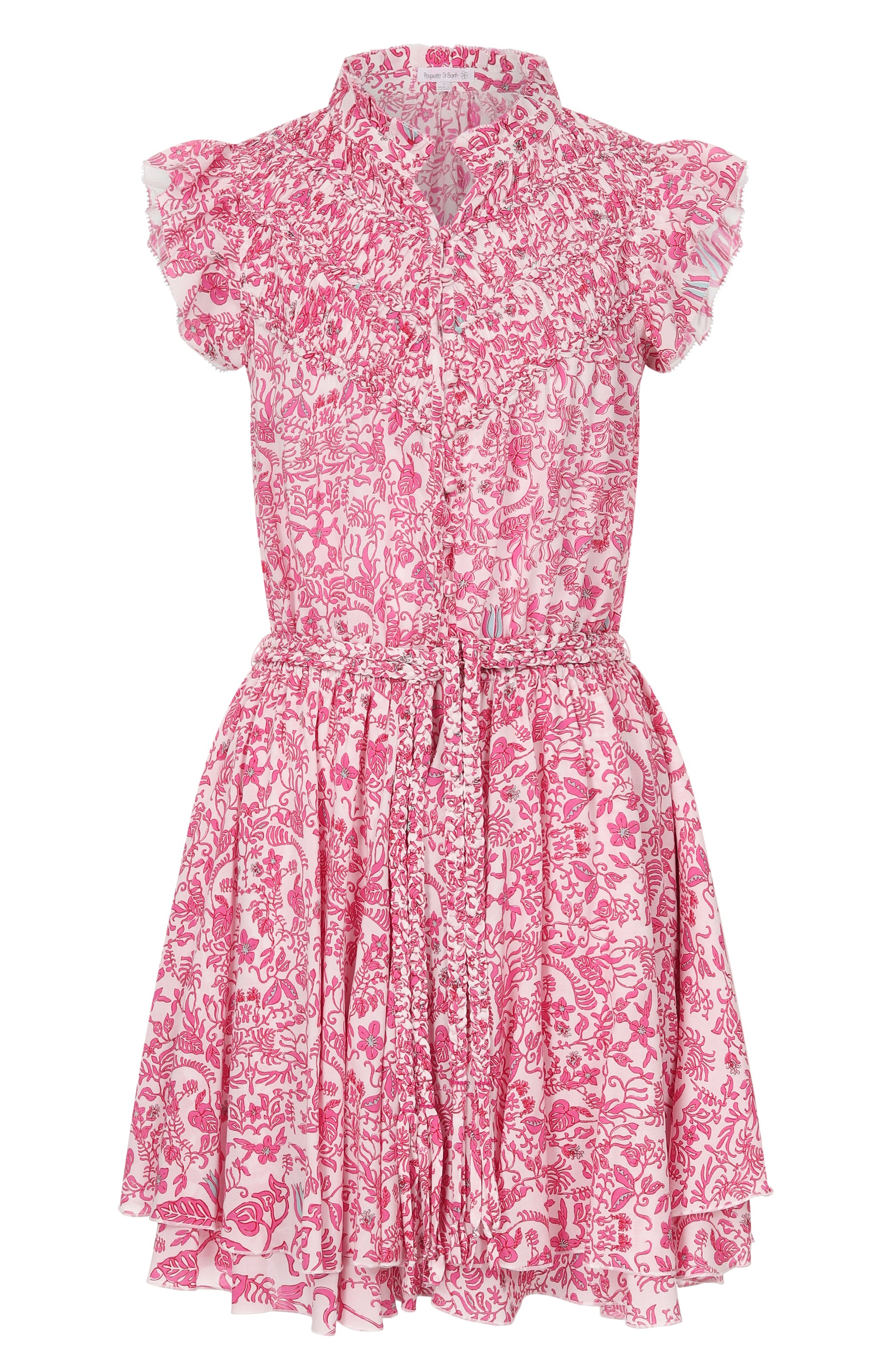 Платье из вискозы POUPETTE ST BARTH, арт. WL5R26NVPTWI, фото 1