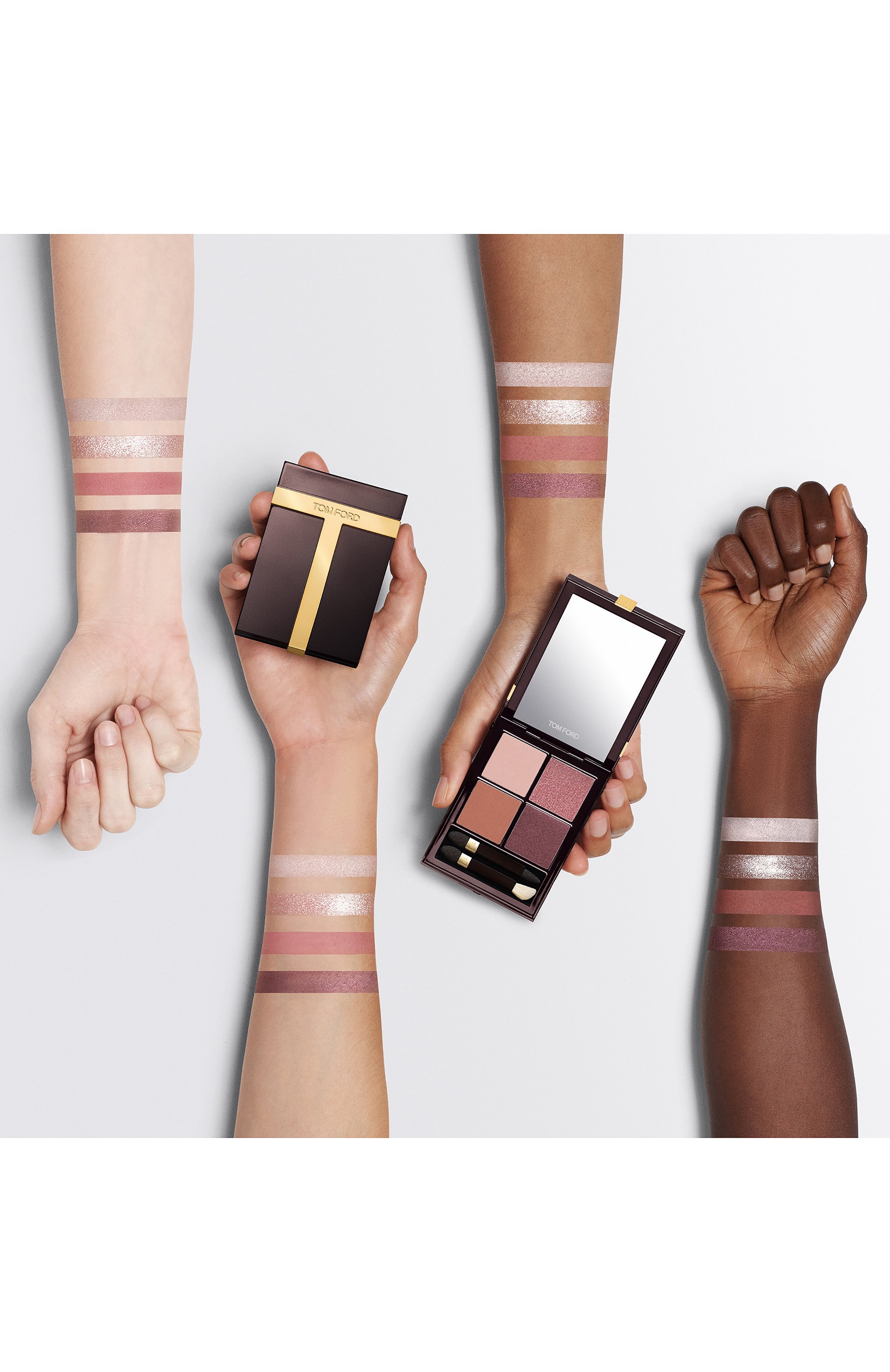 Палетка теней runway eye color quad poudre, оттенок 30 insolent rose (7g) TOM FORD, арт. T1RD-01, фото 3