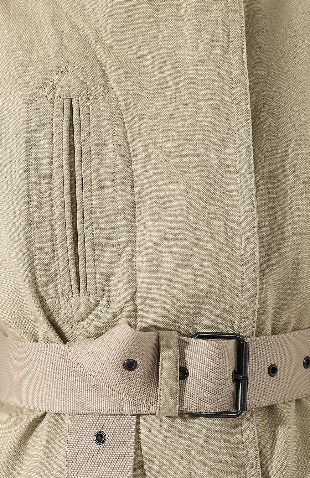 Плащ из смеси хлопка и льна ISABEL MARANT ETOILE, арт. MA0700-20P007E/RAFAEL, фото 5