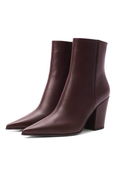 Женские кожаные ботильоны keinna 85 GIANVITO ROSSI, арт. G72941.85RIC.VGIB0UR