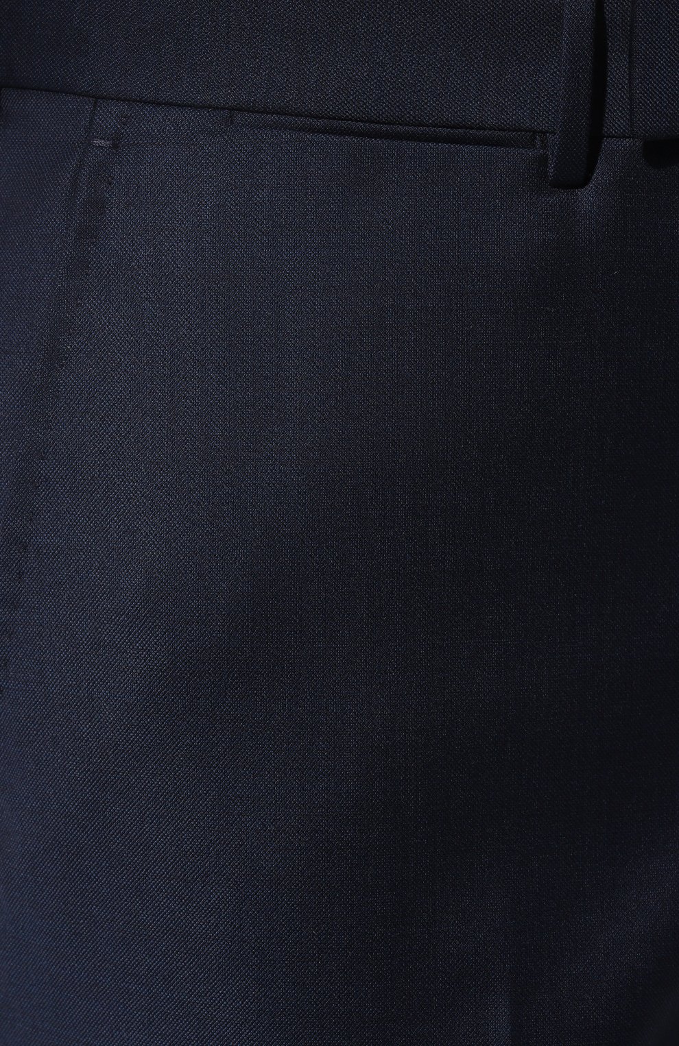 Шерстяные брюки ZEGNA темно-синего цвета по цене 96350 руб., арт. 726F10A7/75TB12, фото 5 Шерстяные брюки ZEGNA, арт. 726F10A7/75TB12, фото 5