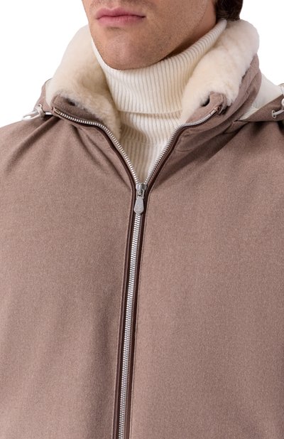 Пуховый жилет BRUNELLO CUCINELLI, арт. MM4701656, фото 5