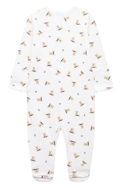 Хлопковый комбинезон RALPH LAUREN, арт. 320682715, фото 2