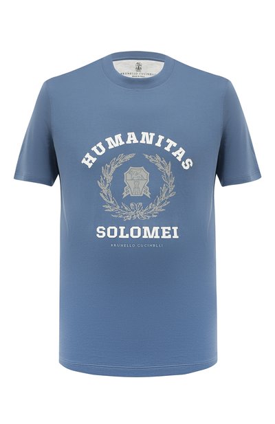 Хлопковая футболка BRUNELLO CUCINELLI, арт. M0T718452, фото 1