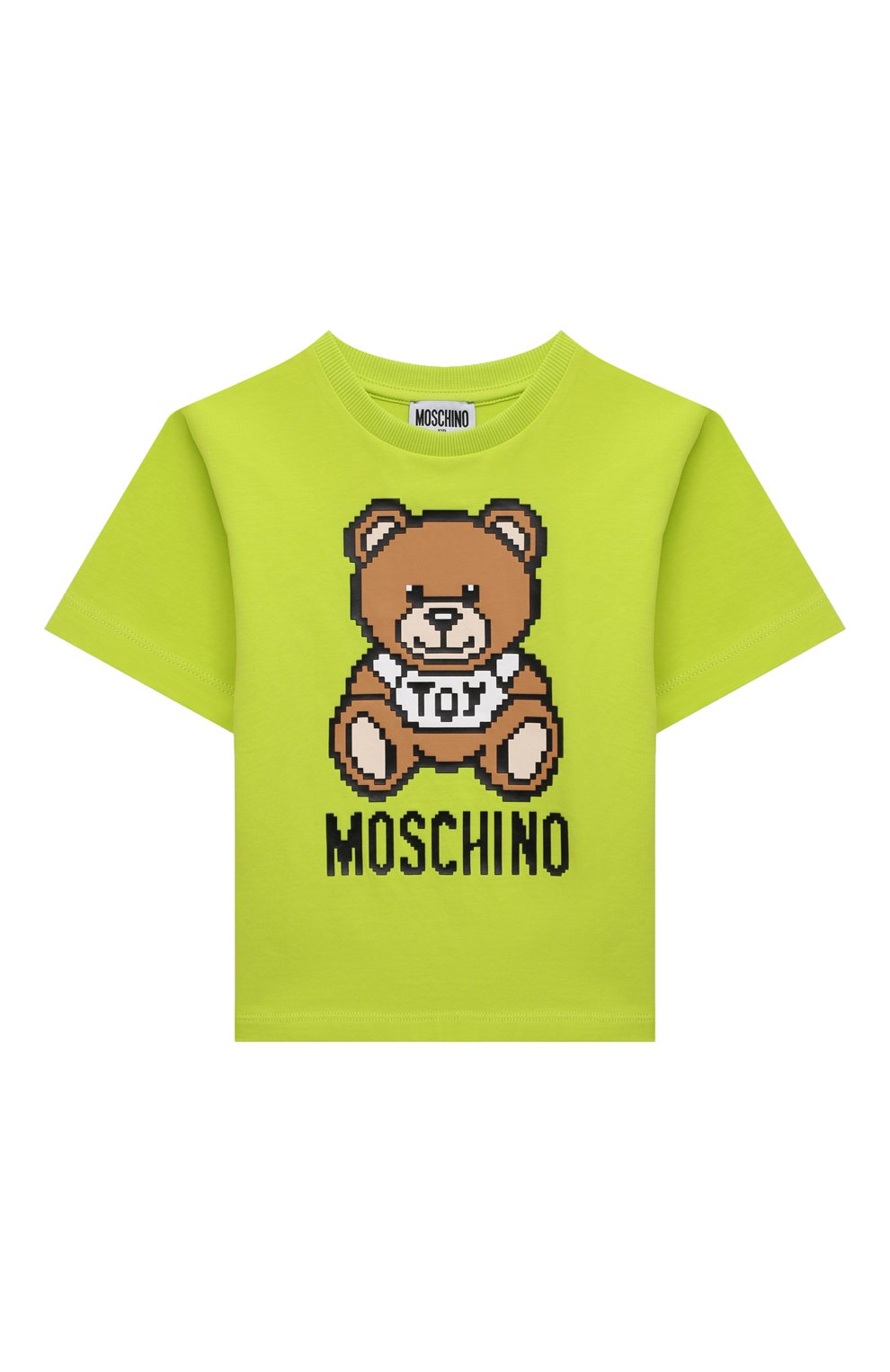 Хлопковая футболка MOSCHINO, арт. H9M02X/LBA10/4A-8A, фото 1