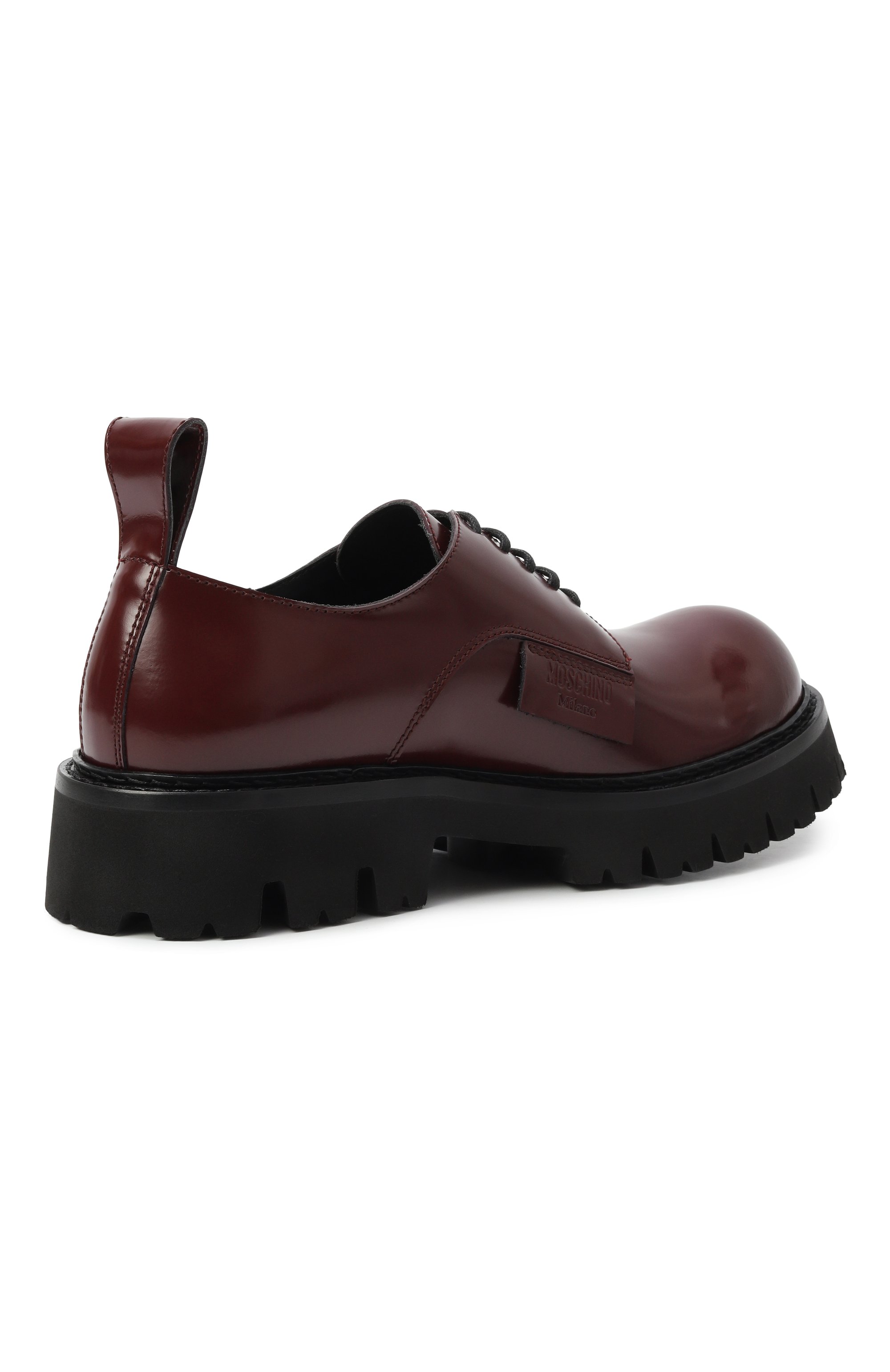 Кожаные дерби MOSCHINO, арт. MB10504G0N/GB5, фото 5