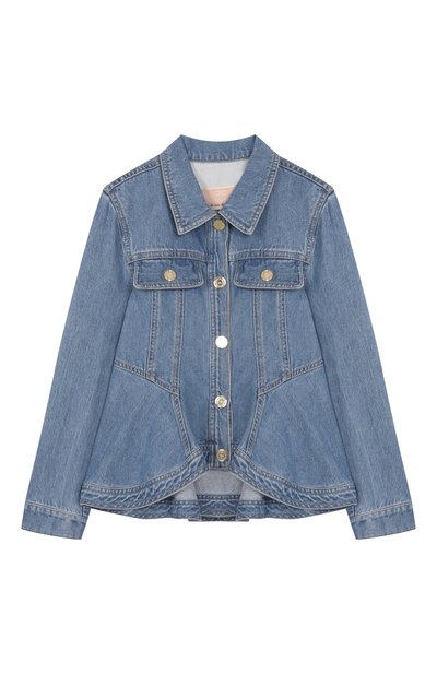 Джинсовая куртка ELISABETTA FRANCHI LA MIA BAMBINA, арт. EFGB1230/DF011/6A-8A