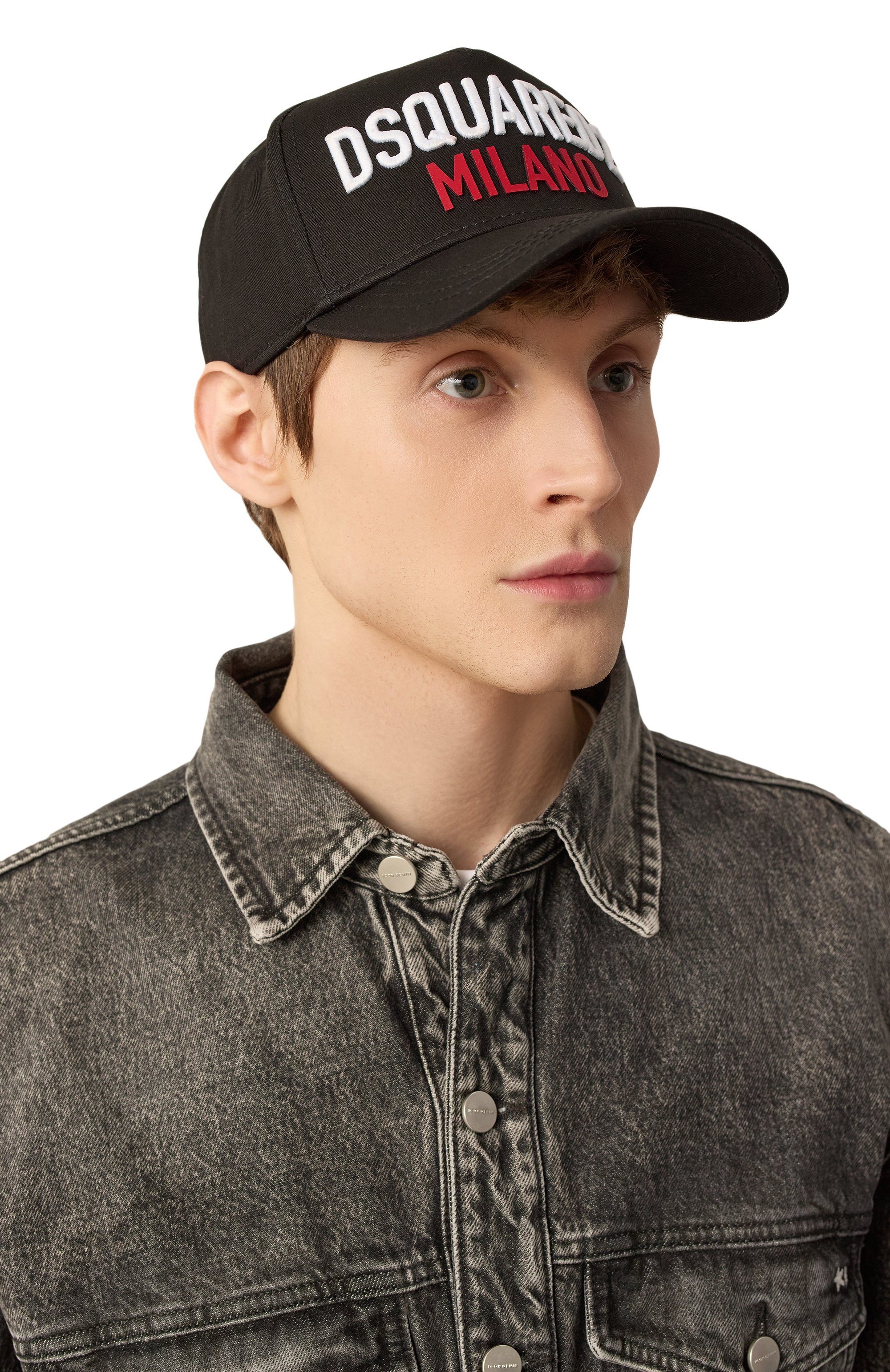 Хлопковая бейсболка DSQUARED2, арт. BCM0917/05C00001, фото 2