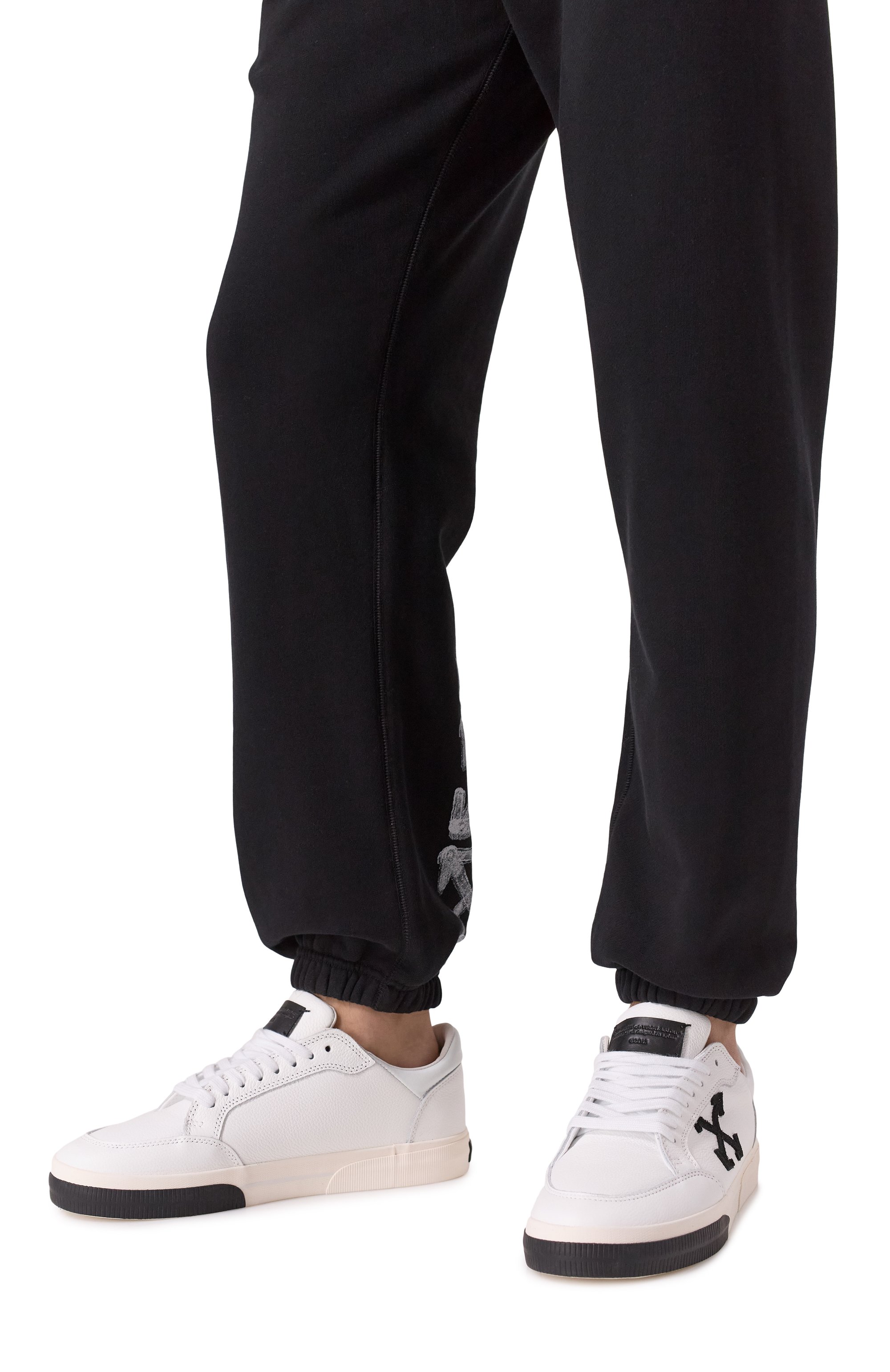 Кожаные кеды new low vulcanized OFF-WHITE, арт. 0MIA293C99LEA002, фото 3