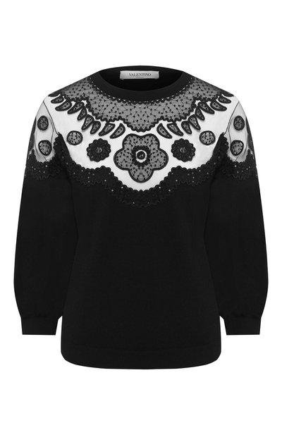 Женский пуловер из вискозы VALENTINO, арт. RB0KCA294L9