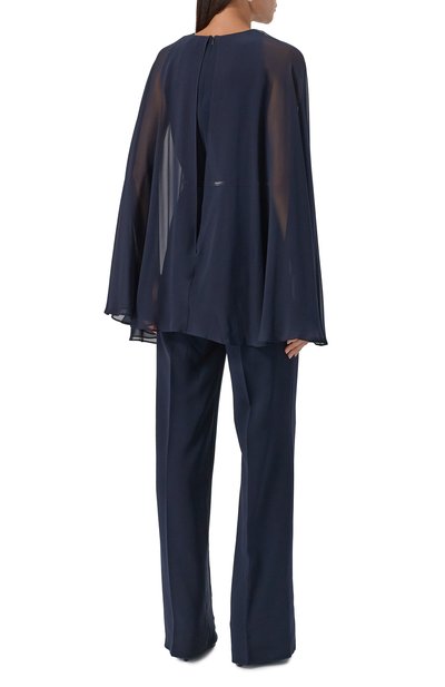 Комбинезон MAX MARA STUDIO темно-синего цвета по цене 115500 руб., арт. VERTICE, фото 4 Комбинезон MAX MARA STUDIO, арт. VERTICE, фото 4