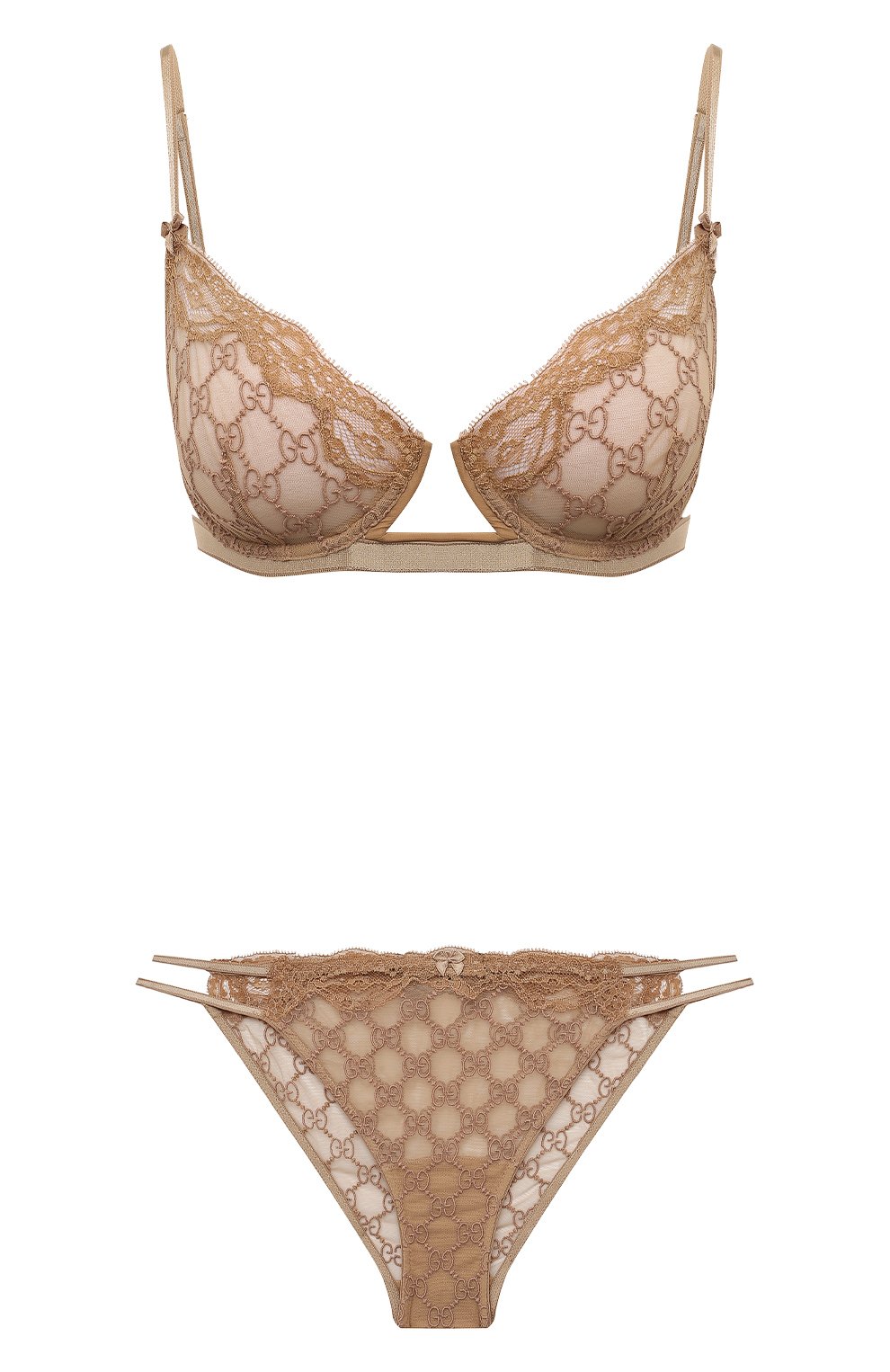Комплект из бюстгальтера и трусов GUCCI, арт. 665950/XUACT, фото 1