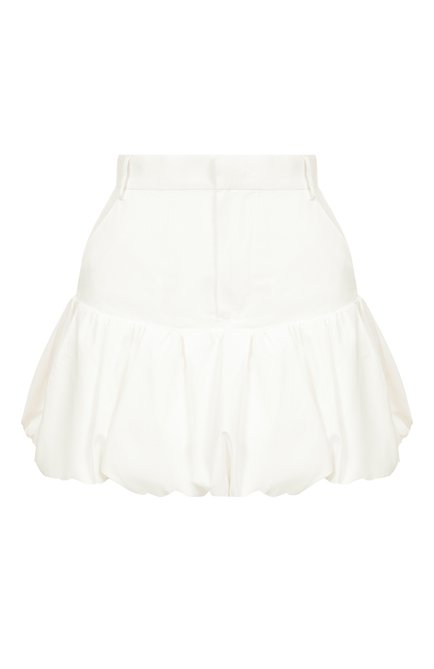Женская хлопковая юбка DSQUARED2 белого цвета, арт. S72MA1027/S35244 | Фото 1 (Драгоценные камни: Проставлено; Длина Ж (юбки, платья, шорты): Мини; Материал сплава: Проставлено; Материал внешний: Хлопок)