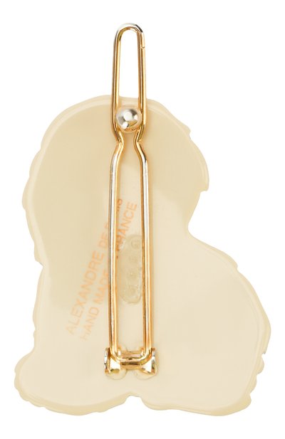 Заколка для волос ALEXANDRE DE PARIS бежевого цвета по цене 2880 руб., арт. ATB-16159-03 S, фото 2 Заколка для волос ALEXANDRE DE PARIS, арт. ATB-16159-03 S, фото 2