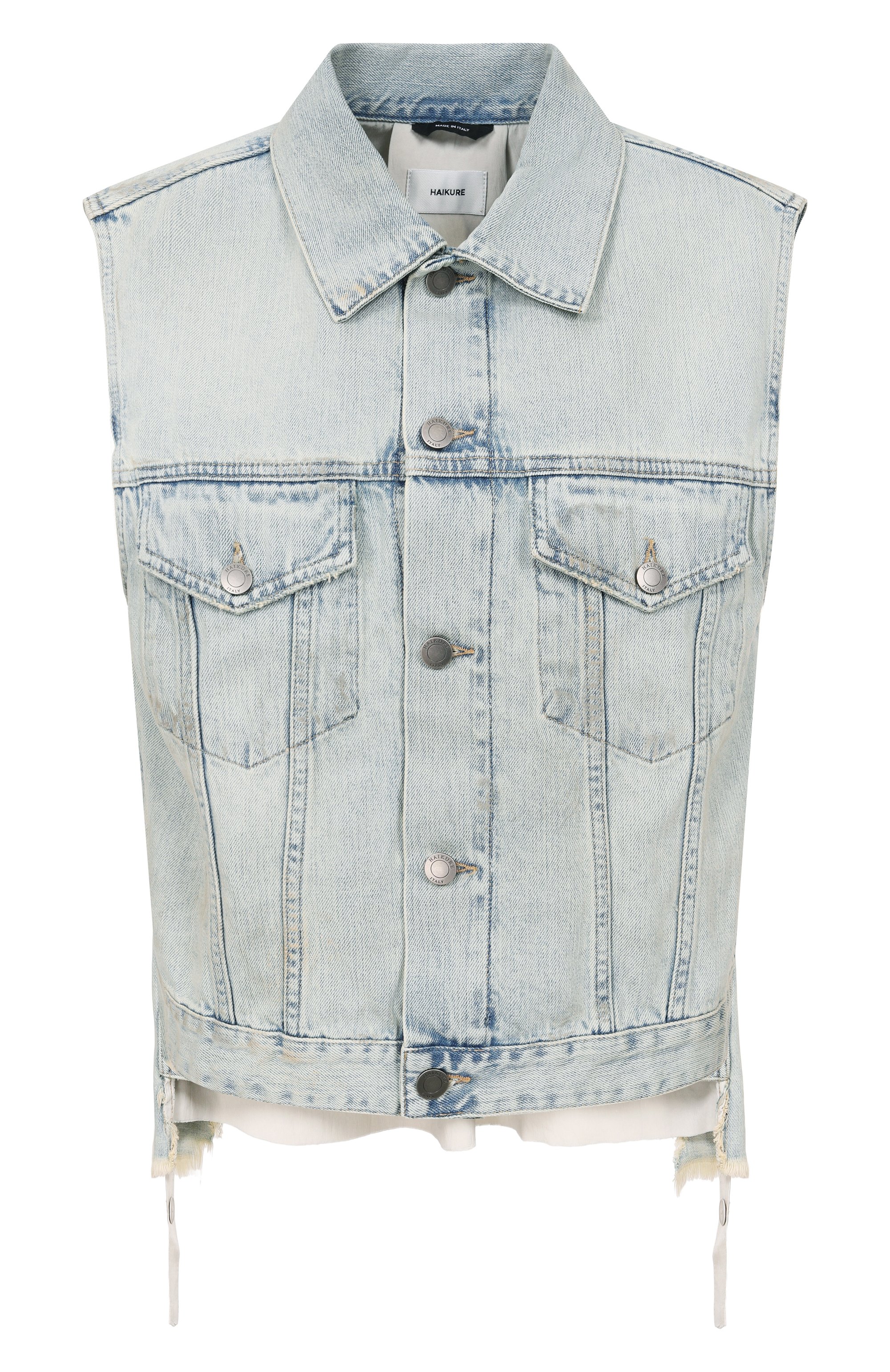 Джинсовый жилет ryder HAIKURE, арт. HEW09127DF204L0935/RYDER DUSTY BLUE, фото 1