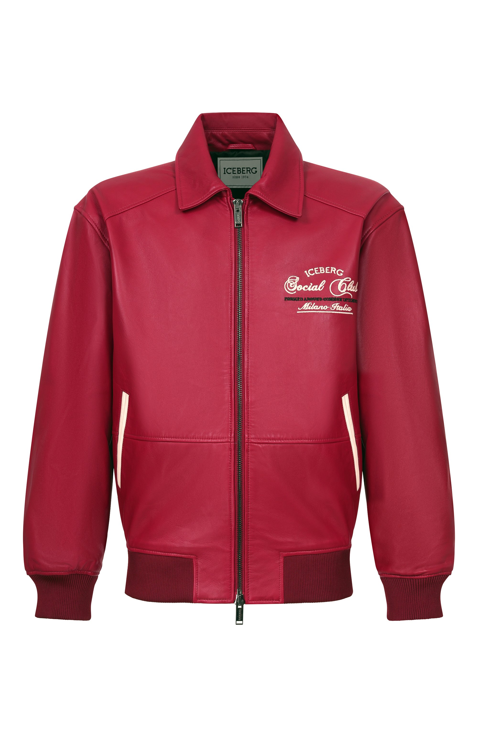 Кожаный бомбер ICEBERG, арт. Z020/6805, фото 1