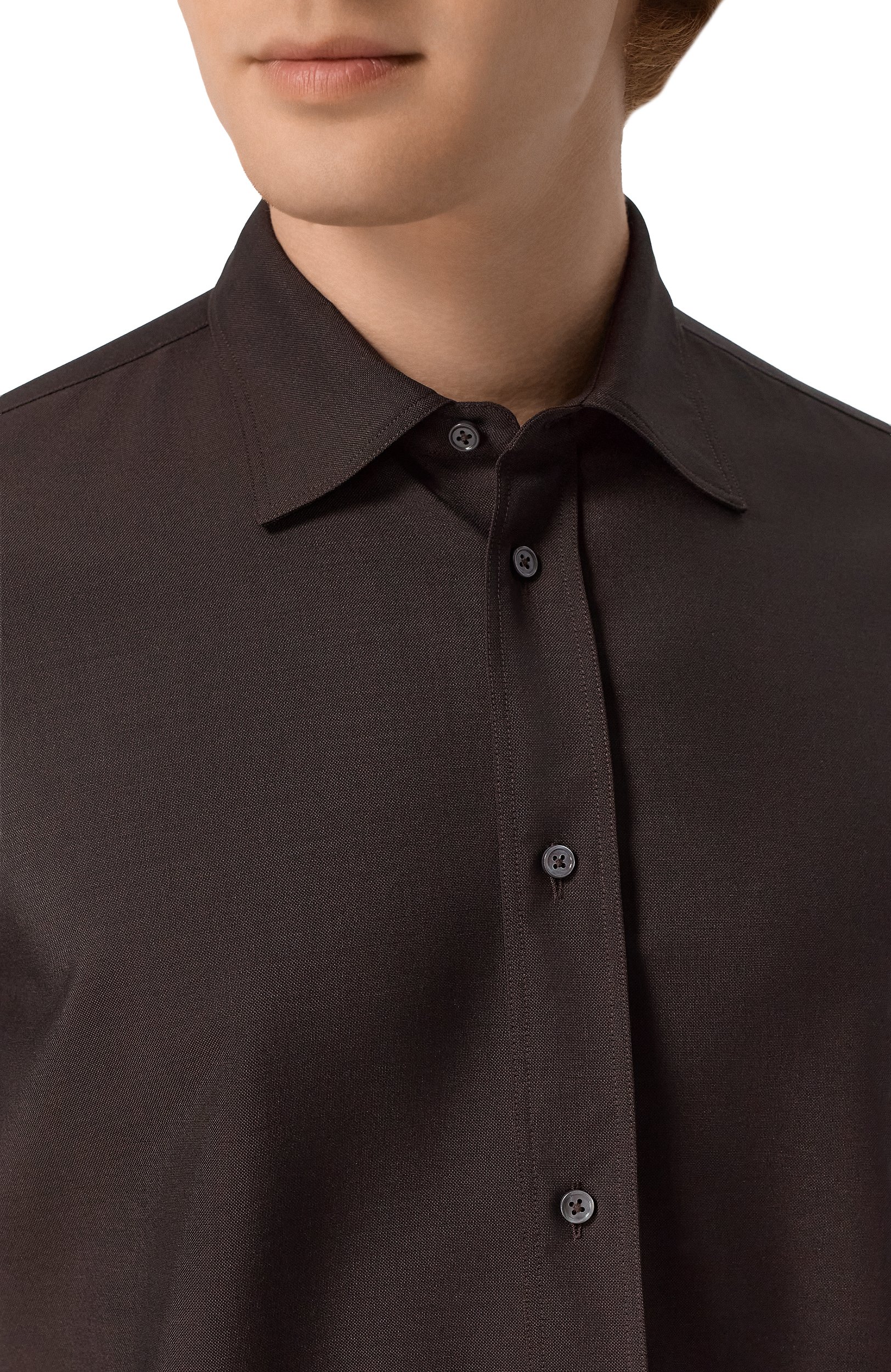 Шерстяная рубашка JIL SANDER, арт. J22DL0401/J41444, фото 5
