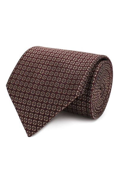 Мужской шелковый галстук BRIONI, арт. 062H00/08496