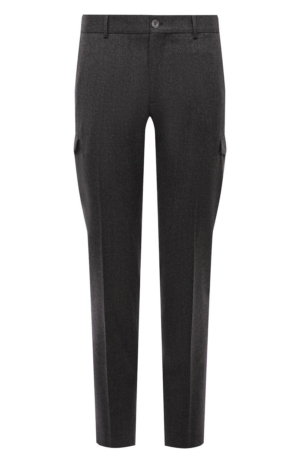 Шерстяные брюки-карго STEFANO RICCI темно-серого цвета по цене 124500 руб., арт. M1T2400301/W0013M, фото 1 Шерстяные брюки-карго STEFANO RICCI, арт. M1T2400301/W0013M, фото 1