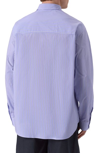 Хлопковая рубашка DSQUARED2 голубого цвета по цене 78600 руб., арт. S78DM0043/D35285, фото 4 Хлопковая рубашка DSQUARED2, арт. S78DM0043/D35285, фото 4
