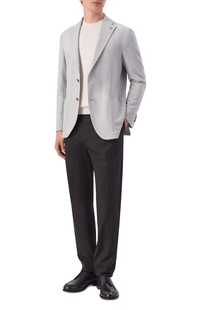 Кожаные дерби alfie SANTONI, арт. MCAG19223PC1SEPR, фото 2