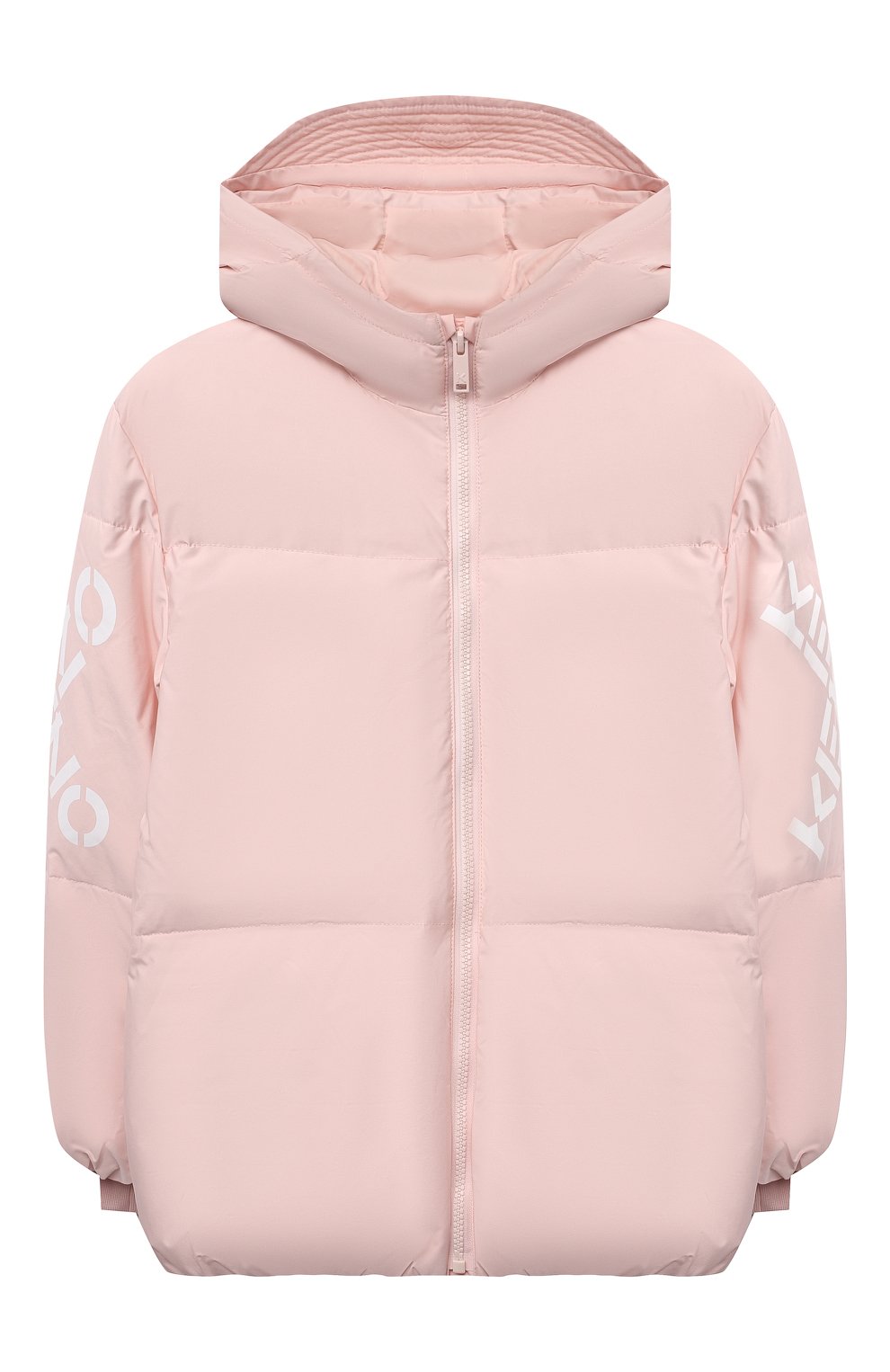 Пуховая куртка KENZO розового цвета по цене 45750 руб., арт. K16018, фото 1 Пуховая куртка KENZO, арт. K16018, фото 1