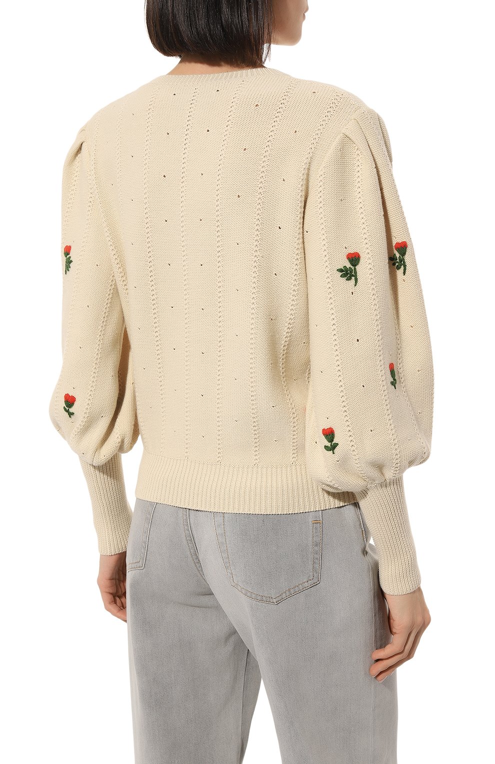 Пуловер из шерсти и хлопка GUCCI, арт. 653328 XKBS9, фото 4