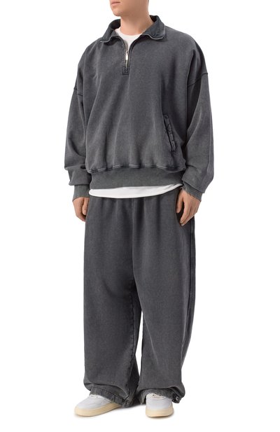 Хлопковый анорак ROADLESS темно-серого цвета по цене 38500 руб., арт. RSS-HZ, фото 2 Хлопковый анорак ROADLESS, арт. RSS-HZ, фото 2