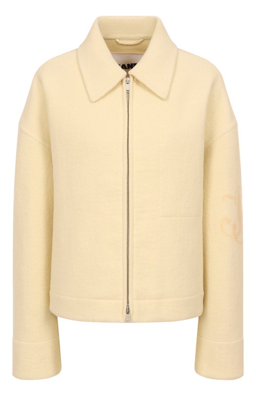 Шерстяная куртка Jil Sander J40BN0168-J40020 Кремовый J40BN0168-J40020