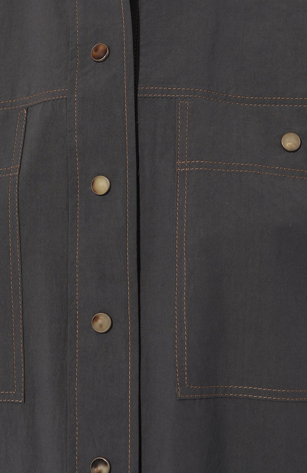 Хлопковая рубашка BRUNELLO CUCINELLI, арт. ML949B1348, фото 5