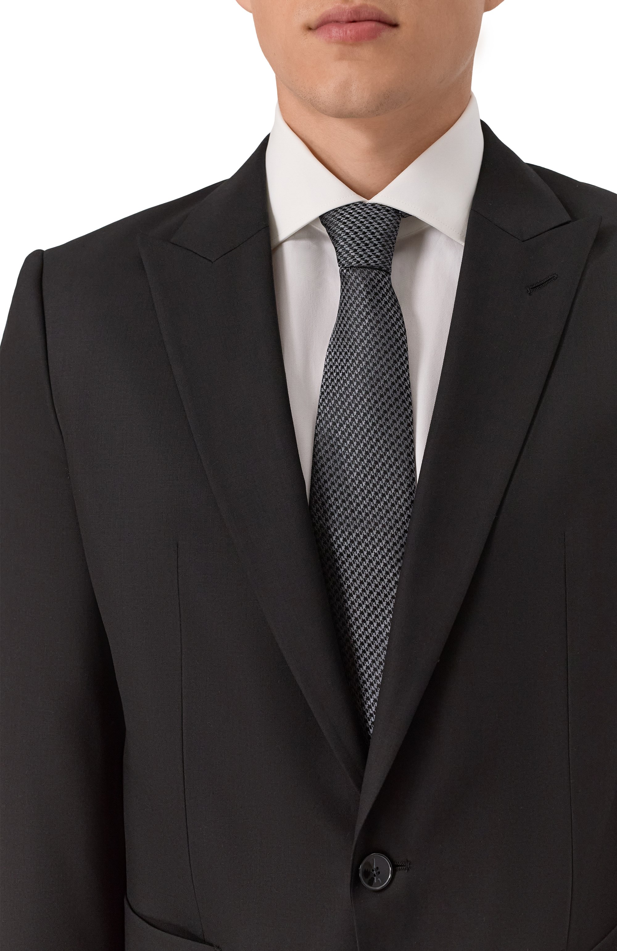 Шелковый галстук CANALI, арт. 18/HJ04396, фото 2