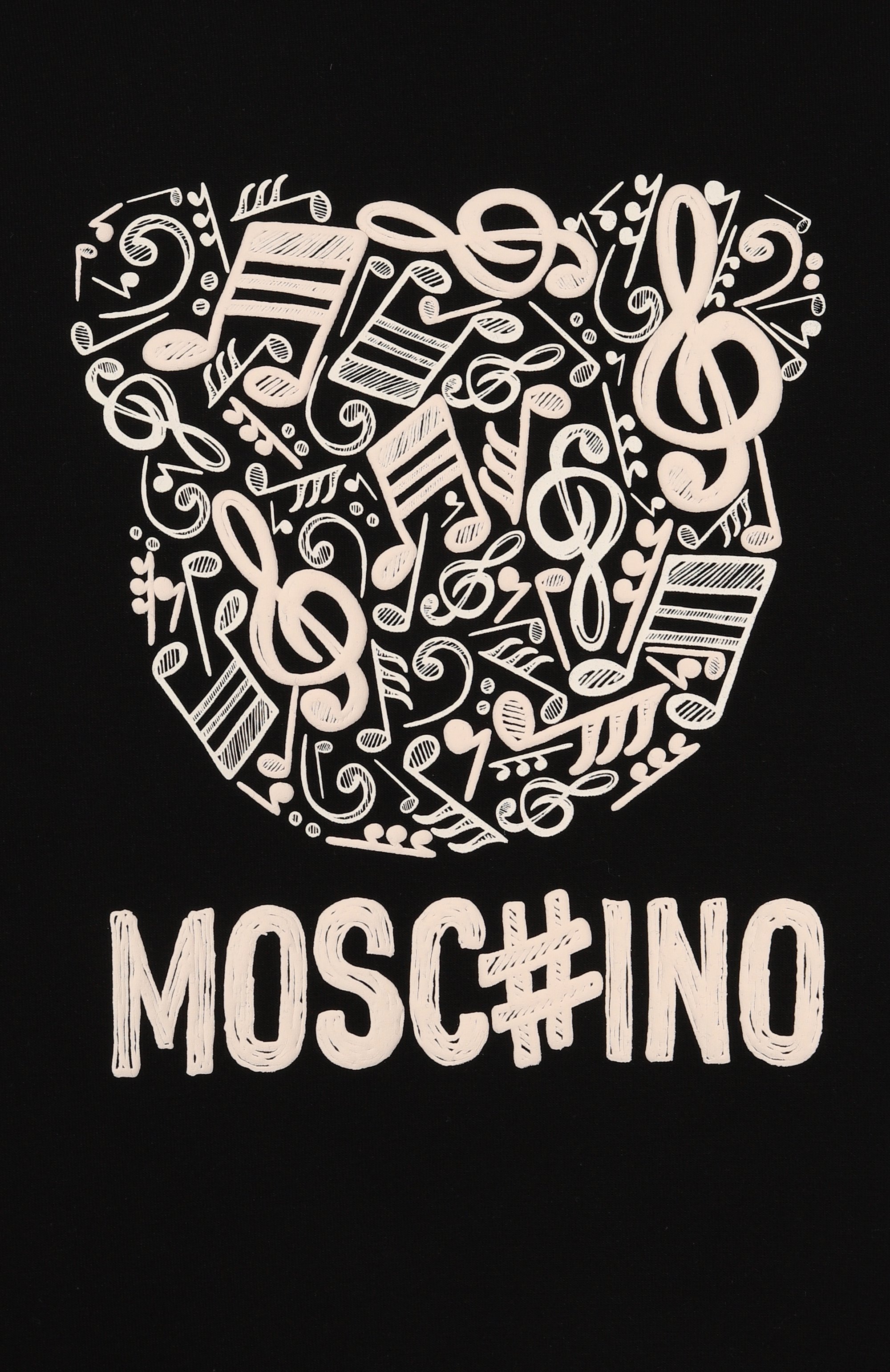 Хлопковый свитшот MOSCHINO, арт. HMF099/LDA58/4-8, фото 3