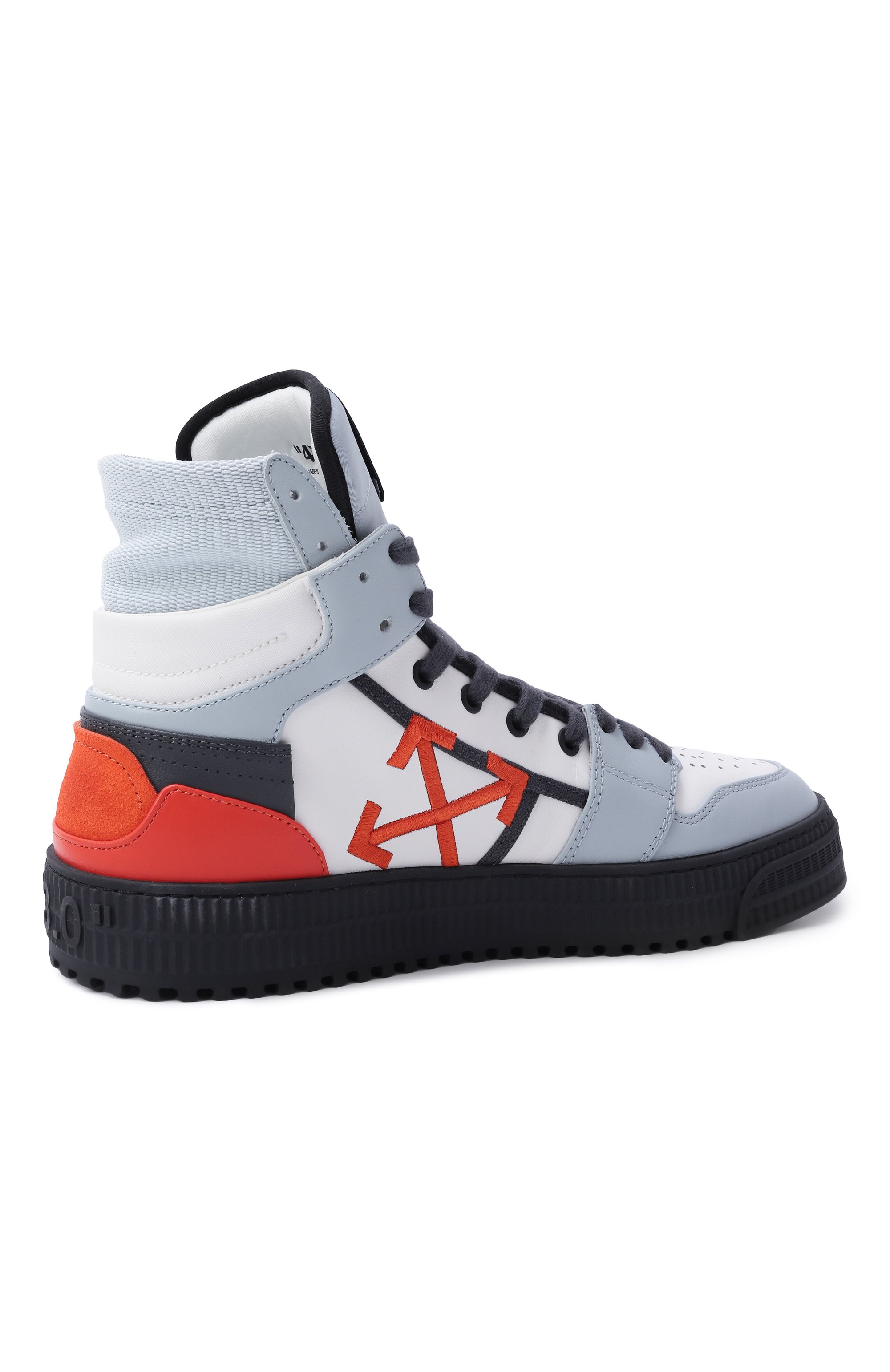 Комбинированные кеды 3.0 off court courtesy OFF-WHITE, арт. 0MIA065S25LEA0034020, фото 5